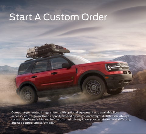 Start a custom order | Peppers Ford in McKenzie TN